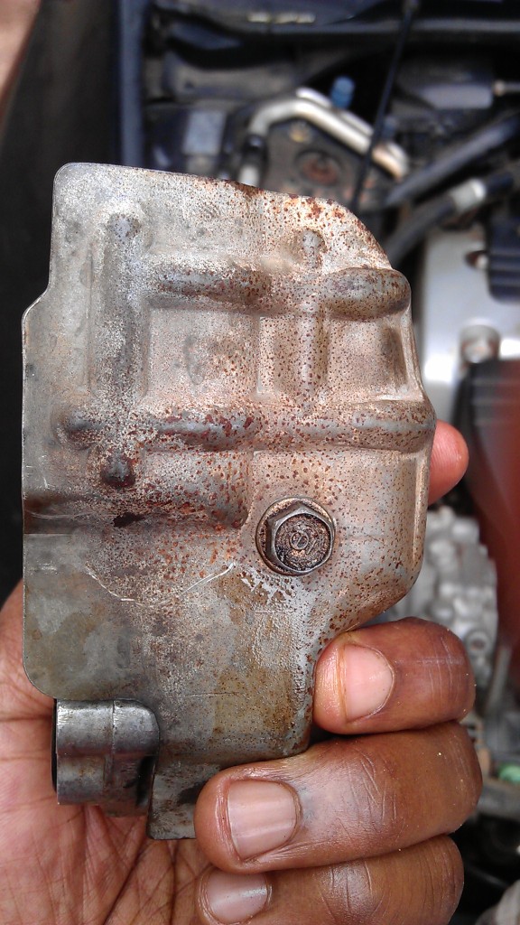Bolt on mounting bracket