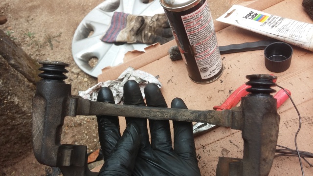 Replaement of brake calipers