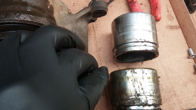 Repairing brake calipers