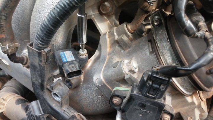 MAP sensor removal and install