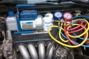 How to recharge an AC system